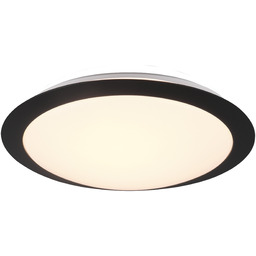 Plafon łazienkowy czarny IP44 12W 3000K UMBERTO 680310132