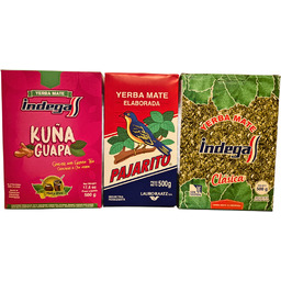 Pajarito+Indega Clasica+Indega Kuna Guapa. 3x500g