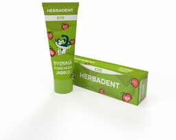 HERBADENT KIDS Apple Ziołowa pasta do zębów