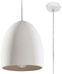 Lumes Minimalistyczna lampa wisząca z ceramiki - EXX240-Flavor