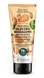 BARWA Naturalna Mleczko Migdałowe Odżywka do włosów zniszczonych