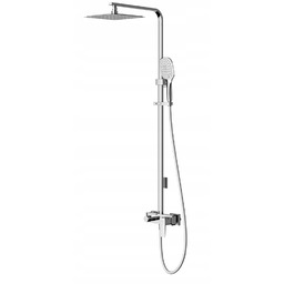 Omnires zestaw natryskowy natynkowy Parma chrom PM7444CR