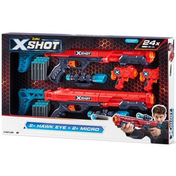 ZURU Zestaw wyrzutni X-Shot Excel Double Hawk Eye
