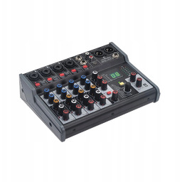 Mikser Analogowy Soundsation Miomix 404FX 8 Kanałów Metalowy