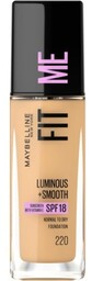 MAYBELLINE Fit Me! Rozświetlający Podkład do twarzy Luminous+Smooth