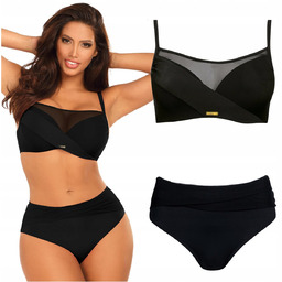 Strój kąpielowy dwuczęściowy wysoki stan SELF 1002 N3