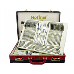 Komplet Sztućce Hoffner Elegance 72 el. Połysk Zestaw