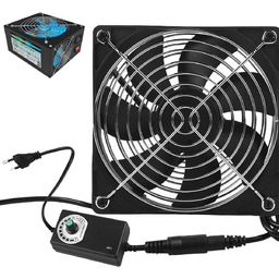 Wentylator PC, AC 220 V, bezszczotkowy wentylator chłodzący