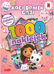 Koci Domek Gabi, naklejki, 1000 sztuk
