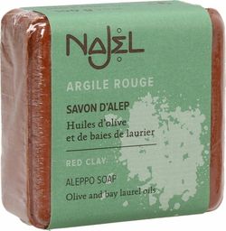 Mydło Aleppo z Czerwoną Glinką Najel, 100g