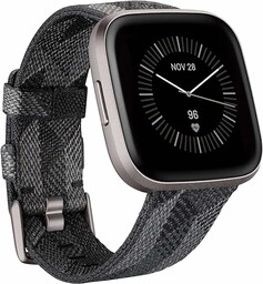 Fitbit Dorośli, Unisex Versa 2 FB507GYGY Smartwatch, Szary,