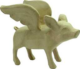 Décopatch LA020C - Figurka z brązowej masy papierowej