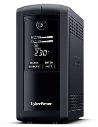 Cyberpower Zasilacz awaryjny UPS VP700EILCD 700VA/390W AVR/USB/LCD/6xIEC
