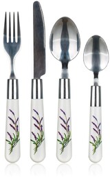 Banquet 24-częściowy komplet sztućców Lavender
