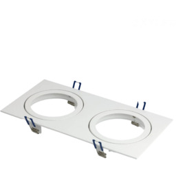 Oprawa do wbudowania CROSTI GAVI DUE biała 453466