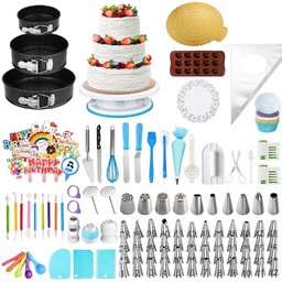 Zestaw Do Dekorowania Pieczenia Robienia Ciast Tortów Duży