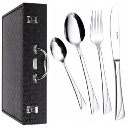 Rossner Zestaw Sztućców Stalowych W Walizce 72EL Serwis