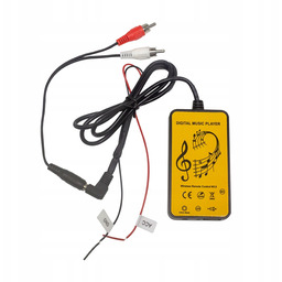 Zmieniarka Adapter Bluetooth Usb Aux Do Radia Samochodowego