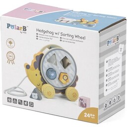 VIGA Zabawka edukacyjna PolarB Sorter Jeż Jerzy 2w1