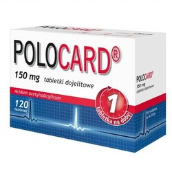 Polocard 150mg, 120 tabletek dojelitowych