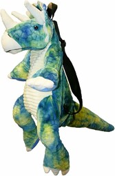 Great Gizmos Triceratops Dinosaur Children Backpack, Blue, 46