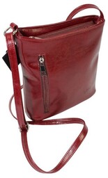 Torebka Skórzana DANA Średnia Listonoszka Skóra Naturalna 457