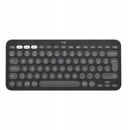 Klawiatura bezprzewodowa Logitech Pebble Keys 2 K380s grafitowa