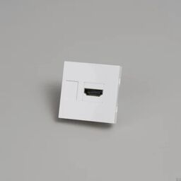 Moduł HDMI 45mm Biały Standard europejski