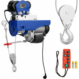 Wciągarka elektryczna z suwnicą linowa 1600 W 12