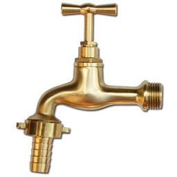 Kran ogrodowy 1/2 GZ 3/4 z przyłączem