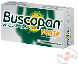 Buscopan Forte 20mg x10 tabletek
