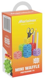 MARIOINEX Klocki elastyczne Mini Waffle Przybornik 905746