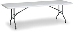Stół cateringowy 2440 x 760 mm, składany blat