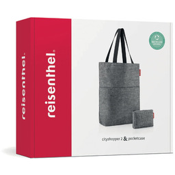 Torba CITYSHOPPER 2 zestaw, twist silver, Reisenthel