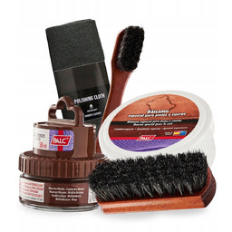 Tłuszcz i Pasta do Butów Średni Brąz Szmatka