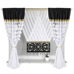 Firana Gotowa Z Panelem 300 X 160 CM