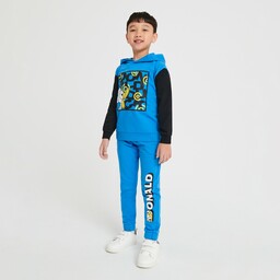 Sinsay - Spodnie dresowe jogger Disney - Niebieski