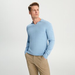 Sinsay - Sweter z dekoltem w serek -
