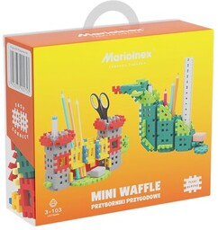 MARIOINEX Klocki elastyczne Mini Waffle Przyborniki przygodowe 905753