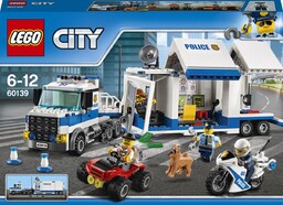 LEGO City, klocki Mobilne Centrum Dowodzenia, 60139