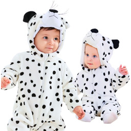 Piżama Onesie Kostium Przebranie Śpiochy Piesek Niemowlę 90: