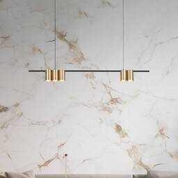 Lampa wisząca designerska Genesis Eko-Light, możliwość ściemniania, czarny,