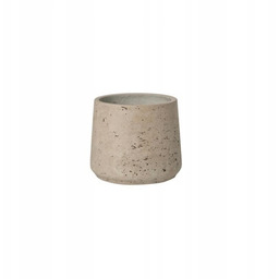 kamienne szare doniczki Patt 20/16 szara osłonka