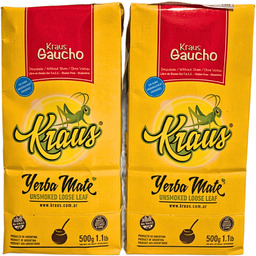Zestaw Yerba Mate Kraus Gaucho 2 500g (1