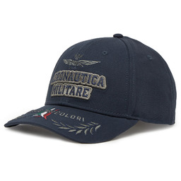 Czapka z daszkiem Aeronautica Militare 251HA1104CT2261 Granatowy
