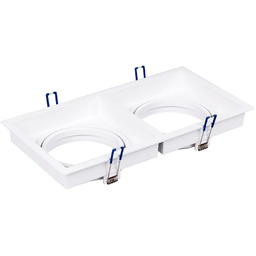 Oprawa do wbudowania CROSTI LANA SQ DUE biała