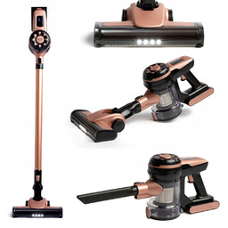 Mocny Odkurzacz Pionowy bezprzewodowy cyklonowy Bezworkowy 2w1 Ręczny