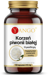 YANGO Korzeń Piwonii Białej 90vegcaps