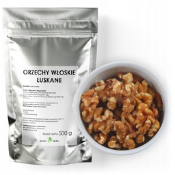 Orzechy Włoskie Łuskane Połówki Orzech Włoski 500G