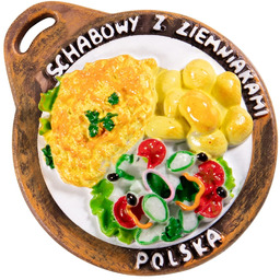 Magnes na lodówkę schabowy Polska